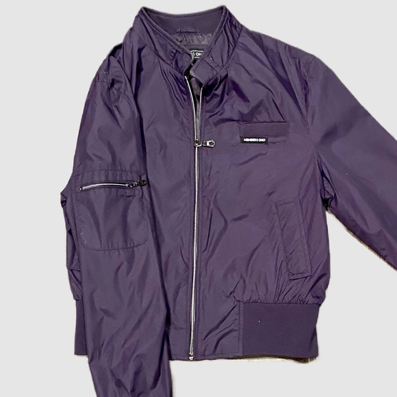 Members Only Jackets & Coats Members Only Purple Bomber Jacket